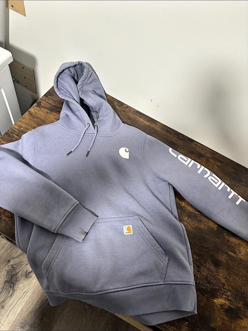 Carhartt Relaxed Fit Hoodie Periwinkle/Blue